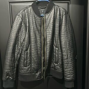 Black Leather style Jacket